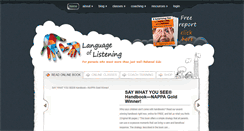 Desktop Screenshot of languageoflistening.com